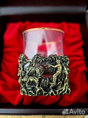Стакан для виски «История охотника» купить с доставкой Стакан для виски «История охотника»