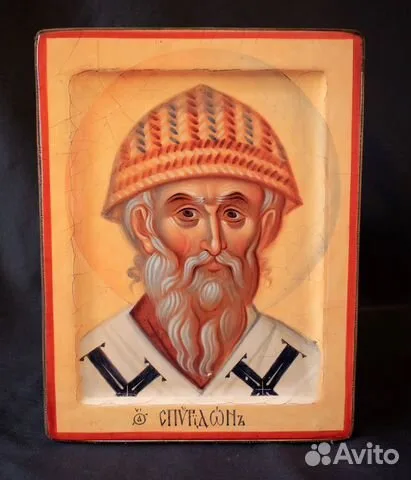 Икона с ковчегом "Спиридон Тримифунтский" — оригинальный подарок