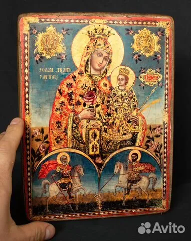 Икона Божией матери "Неувядаемый цвет" — оригинальный подарок