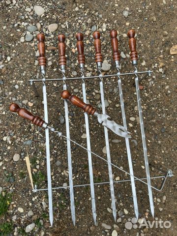Набор шампуров в чехле+кочерга купить с доставкой Набор шампуров в чехле+кочерга