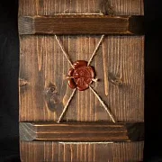 Икона "Св. Серафим Саровский" с ковчегом — оригинальный подарок — фотография 2
