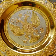 В подарок: Декоративная тарелка "Гербовая". Златоуст — фотография 2