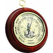 Барометр «Охотник» с гравировкой — необычный подарок — фотография 2