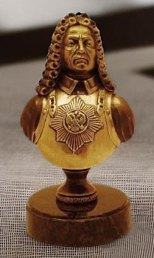 Бронзовый бюст "Ягужинский П.И." купить с доставкой Бронзовый бюст "Ягужинский П.И."