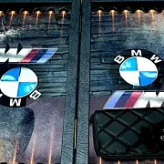 Подарочные нарды под стеклом «BMW» — фотография 8