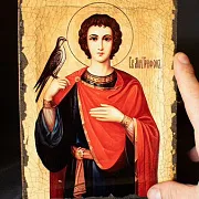 Икона "Св. Трифон" — необычный подарок — фотография 1