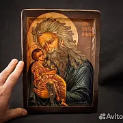 Подарочная икона "Св. Симеон Богоприимец" — фотография 1