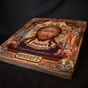 Спас Нерукотворный с Евангелистами и Архангелами — оригинальный подарок — фотография 5